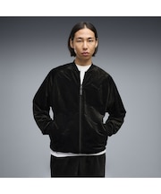 メンズ ESS エレベーテッド リラックスド ベロア トラックジャケット ESS ELEVATED Relaxed Velour