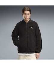 メンズ リバーシブル シェルパ ボンバー ジャケット Reversible Bomber Jacket M
