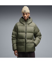 メンズ フーデッド ダウン パッファー ジャケット Hooded Down Puffer Jacket M