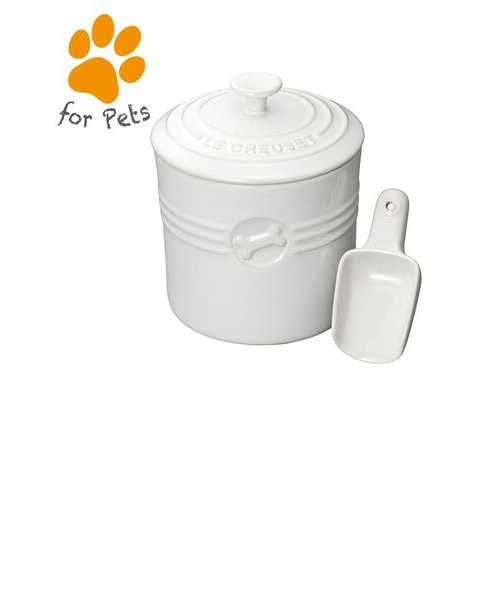 ペットフード・コンテナー(スクープ付き)｜ル・クルーゼの通販