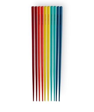 ゲストチョップスティック　セット　（23㎝×5膳入り）　レインボー