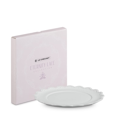 エタニティレース･プレート 27cm コットン