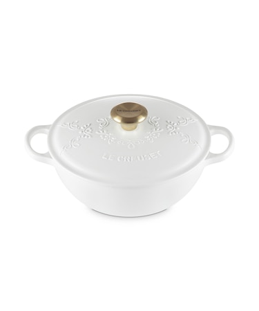 シグニチャー マルミット 24cm エタニティレース  (BM･ライトゴールドツマミ)