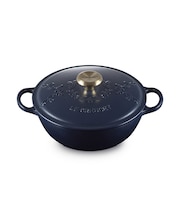 シグニチャー マルミット 24cm エタニティレース (BM・ライトゴールドツマミ)