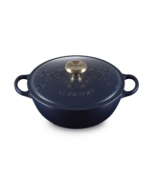 シグニチャー マルミット 24cm エタニティレース  (BM･ライトゴールドツマミ)