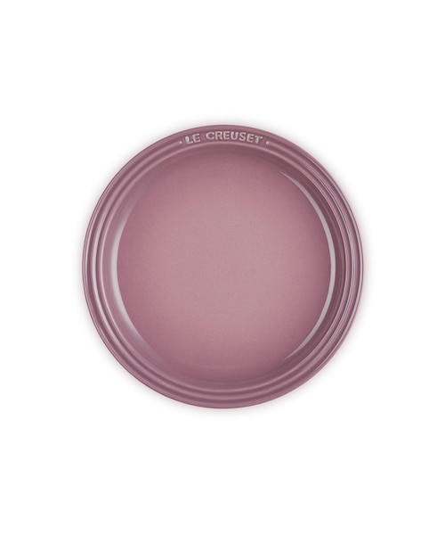 ルクルーゼ　ラウンドプレート　皿　19 ㌢　モーブピンク シャイニーブラック Winter Sale】ラウンド・プレート 19cm｜ル・クルーゼの通販｜&mall