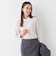 <CLASSY.ONLINE2月掲載アイテム >ORIHICA美ラクるブラウス 配色レギュラーカラー