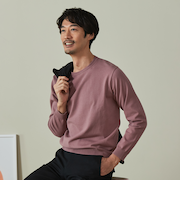 ビズニット（BIZ KNIT） ハイゲージクルーネック