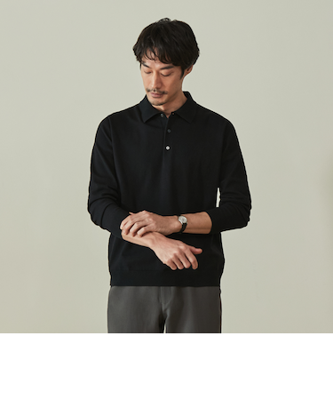 ビズニット（BIZ KNIT） ニットポロ