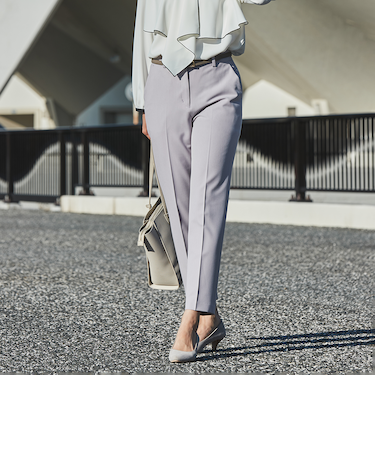 <CLASSY.ONLINE2月掲載アイテム >ORIHICAフラミンゴPANTS クロップド