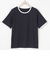 ２５Ｓ半３９配色リブＴシャツ