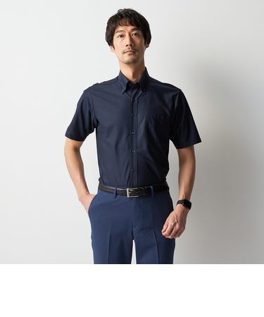 ２５Ｓ４９半スパノン紺ＢＤ織柄