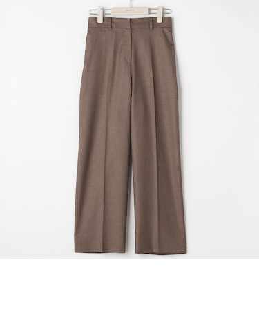 THE THIRD SUITS ワイドパンツ 麻調