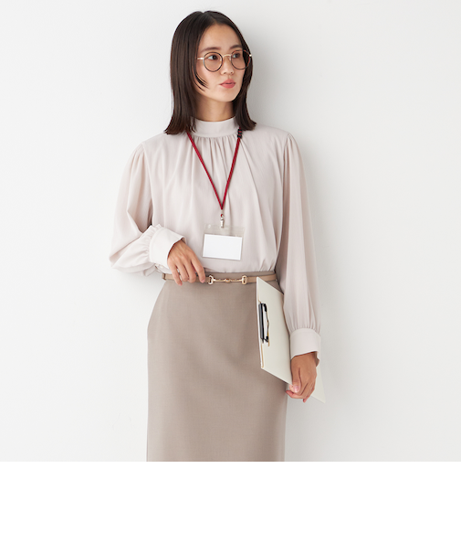 ORIHICA美ラクるカットソー 楊柳