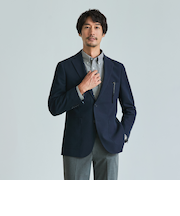 スマート ビズ ジャケット 単品 無地
