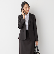 ORIHICA　LUXE ノッチジャケット 無地 REDA