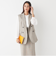 THE THIRD SUITS ダブルジレ シャークスキン