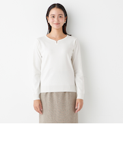 ORIHICA美ラクるニットCOMFY Vネックプルオーバー