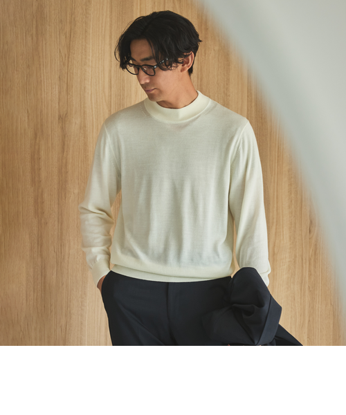 ビズニット（BIZ KNIT） モックネック｜オリヒカの通販｜&mall（アンド