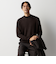 ＜Begin公式WEB10月掲載アイテム＞ビズニット（BIZ KNIT） モックネック