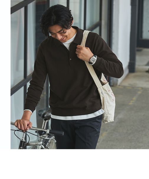 ビズニット（BIZ KNIT） プレーティングポロ