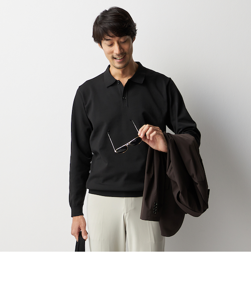 ビズニットテック（BIZ KNIT TECH） ニットポロ BIZSPO
