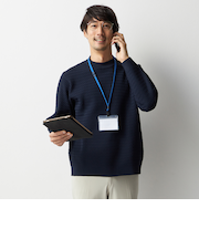 ビズニットテック（BIZ KNIT TECH） バスケットモックネック