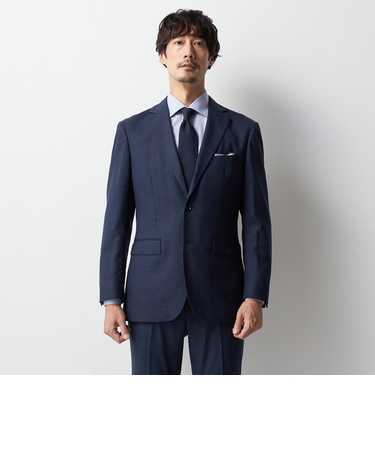 スマート ビズ セットアップ ジャケット 平ミルド 無地