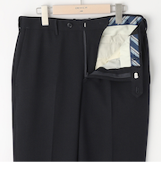 スマート ビズ セットアップ スラックス バーズアイ 裾上げ済み