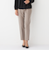 ＜CLASSY.ONLINE10月掲載 山本美月さん着用アイテム＞THE THIRD SUITS クロップドパンツ 二重織