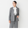 THE THIRD SUITS ロングジャケット ヘリンボーン