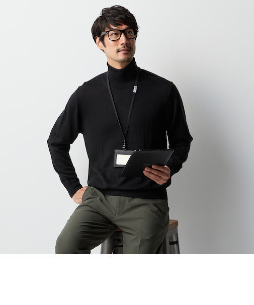 ビズニット（BIZ KNIT） タートルネック