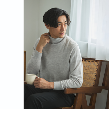 ビズニット（BIZ KNIT） タートルネック