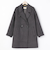 CITY TAILOREDコート タブ付きミドル丈リバーコート