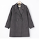 CITY TAILOREDコート タブ付きミドル丈リバーコート