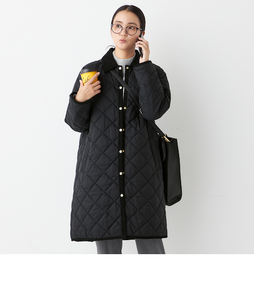 CITY TAILOREDコート 中綿キルティング