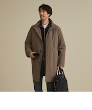 5WAYスタンドカラーコート