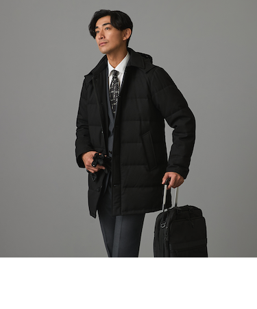 キルトダウンコート