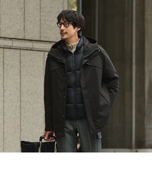 3WAYビズマウンテンパーカ