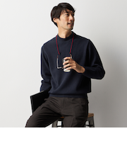 ビズニット ウォーム(BIZ KNIT WARM) 天竺モックネック