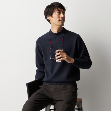 ビズニット ウォーム（BIZ KNIT WARM） 天竺モックネック