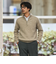 ビズニット ウォーム（BIZ KNIT WARM） 無地ハーフジップ