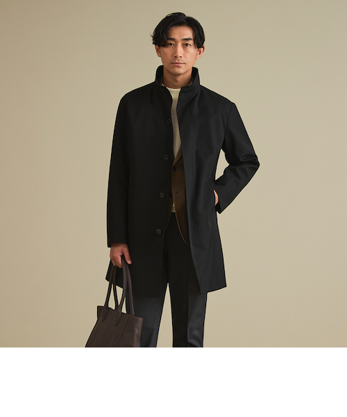 撥水スタンドカラーコート｜オリヒカの通販｜&mall（アンドモール