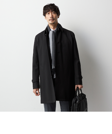 撥水ステンカラーコート