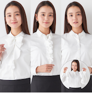 3WAYシャツ リボン・フリル レギュラー