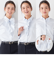 3WAYシャツ リボン・フリル レギュラー