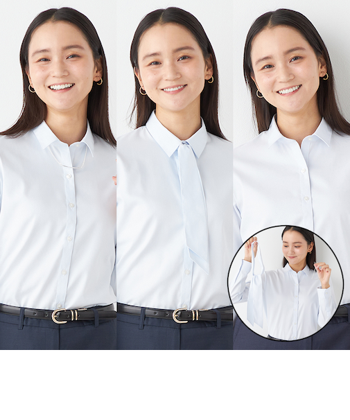 3WAYシャツ アクセ・ボウタイ レギュラー