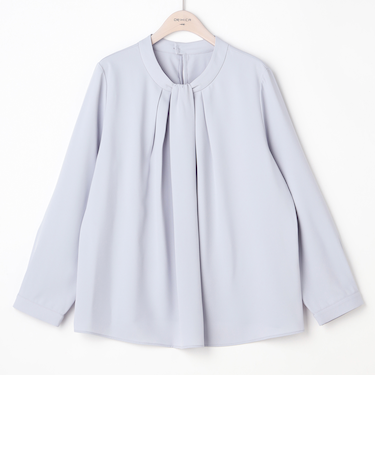 ORIHICA美ラクるブラウス ボウタイ風