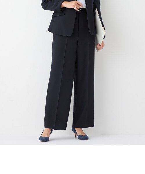 THE THIRD SUITS ワイドパンツ ダブルクロス｜オリヒカの通販｜&mall