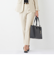 THE THIRD SUITS  クロップドパンツ ダブルクロス